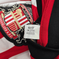 2017/18 Sunderland Home Football Shirt (XL) Adidas (BNWTs) - Football Finery - FF301758