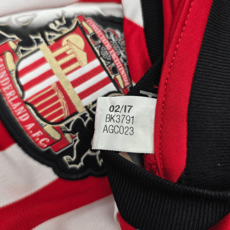 2017/18 Sunderland Home Football Shirt (XL) Adidas (BNWTs) - Football Finery - FF301758