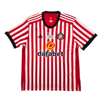 2017/18 Sunderland Home Football Shirt (XL) Adidas (BNWTs) - Football Finery - FF302260