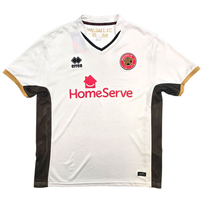 2017/18 Walsall Third Football Shirt (L) Errea - Football Finery - FF303487