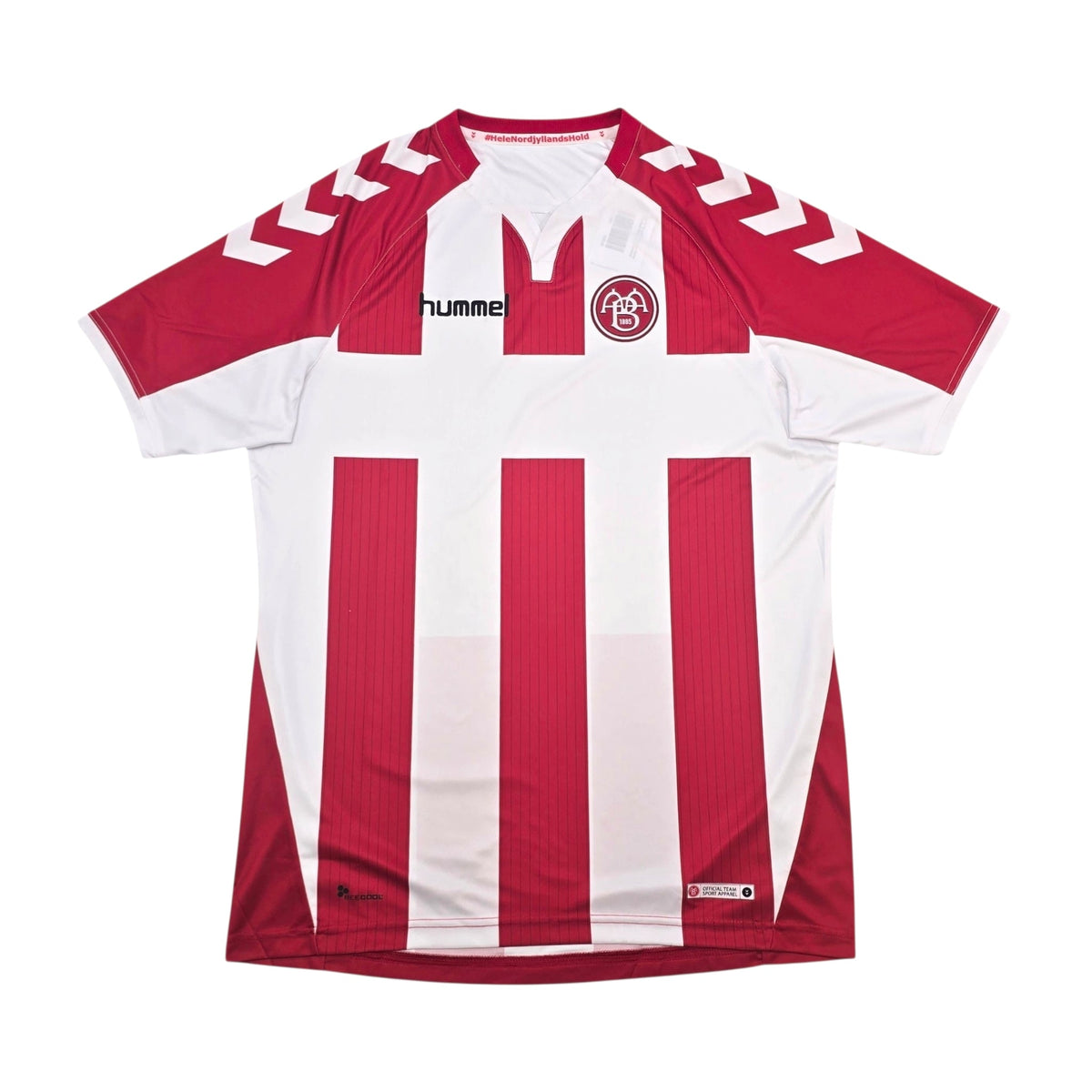 2017/19 AAB Aalborg Home Football Shirt (XL) Hummel - Football Finery - FF304898