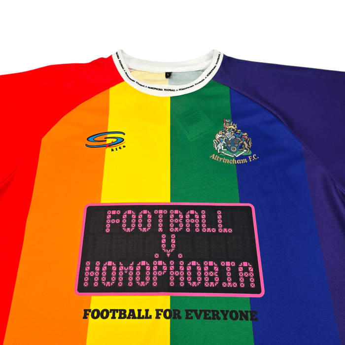 2018/19 Altrincham Special Football Shirt (L) SK Kits (Football v. Homophobia) - Football Finery - FF301794