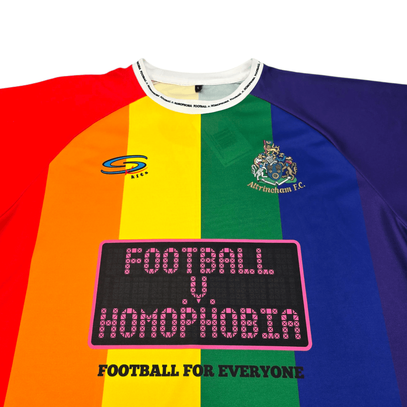 2018/19 Altrincham Special Football Shirt (L) SK Kits (Football v. Homophobia) - Football Finery - FF301794