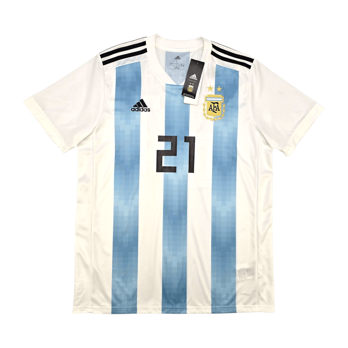 2018/19 Argentina Home Football Shirt (L) Adidas 21 Dybala (BNWTs) - Football Finery - FF302359
