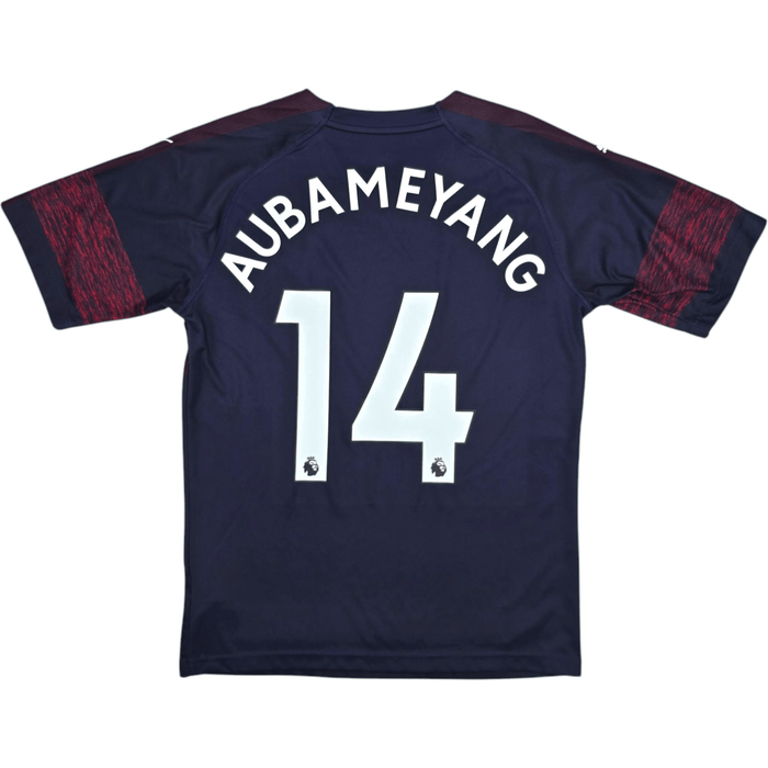 2018/19 Arsenal Away Football Shirt (S) Puma #14 Aubameyang - Football Finery - FF301020