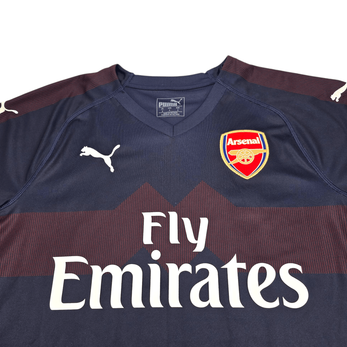 2018/19 Arsenal Away Football Shirt (S) Puma #14 Aubameyang - Football Finery - FF301020