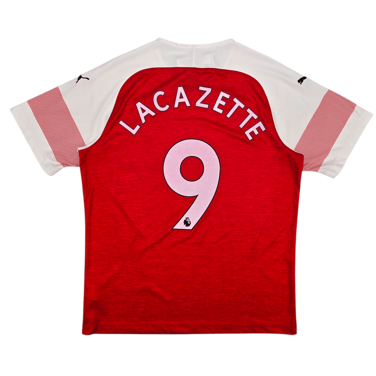 2018/19 Arsenal Home Football Shirt (L) Puma 9 Lacazette - Football Finery - FF302768