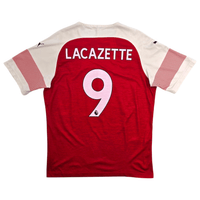 2018/19 Arsenal Home Football Shirt (L) Puma 9 Lacazette - Football Finery - FF303233