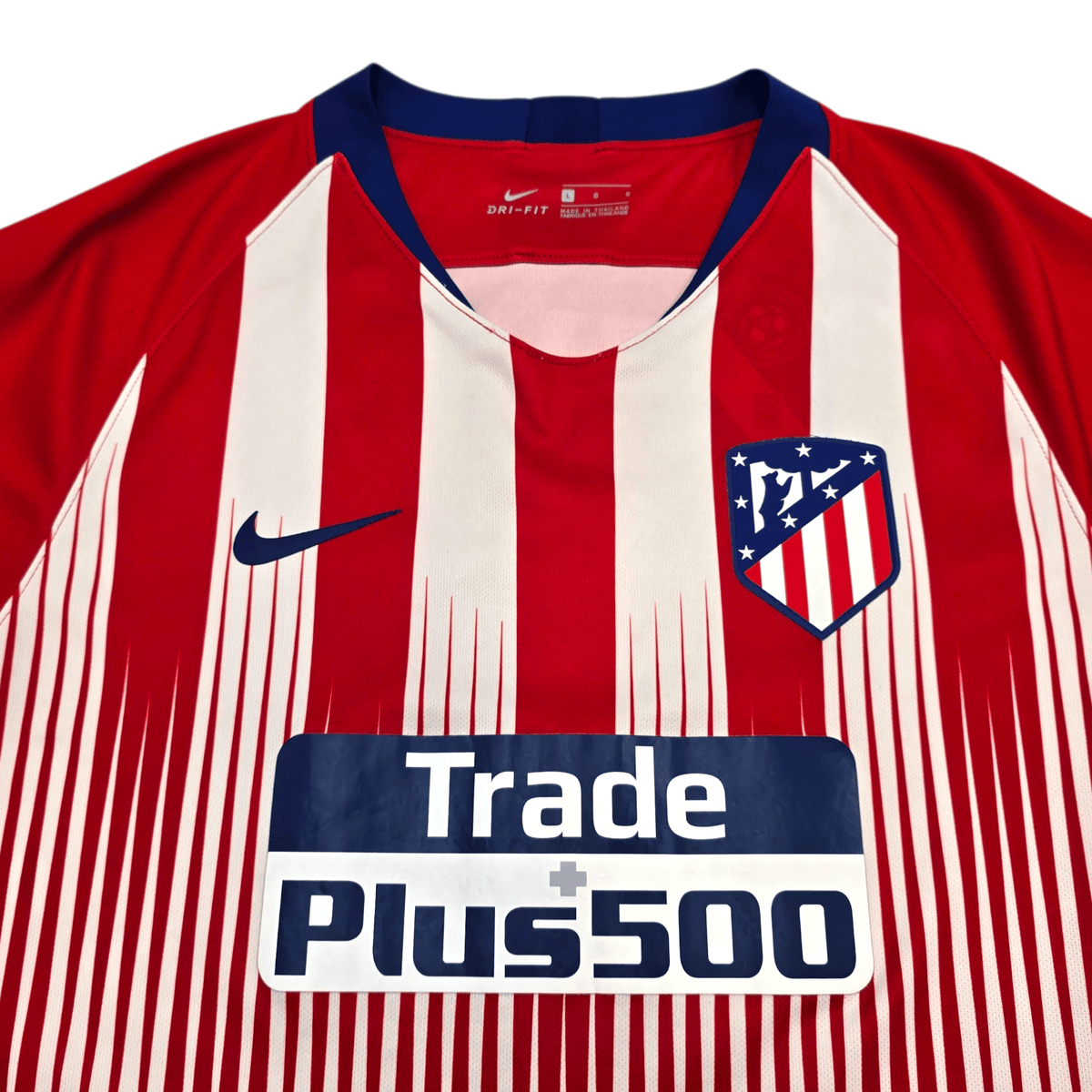 2018/19 Atletico Madrid Home Football Shirt (L) Nike 7 Griezmann - Football Finery - FF304045