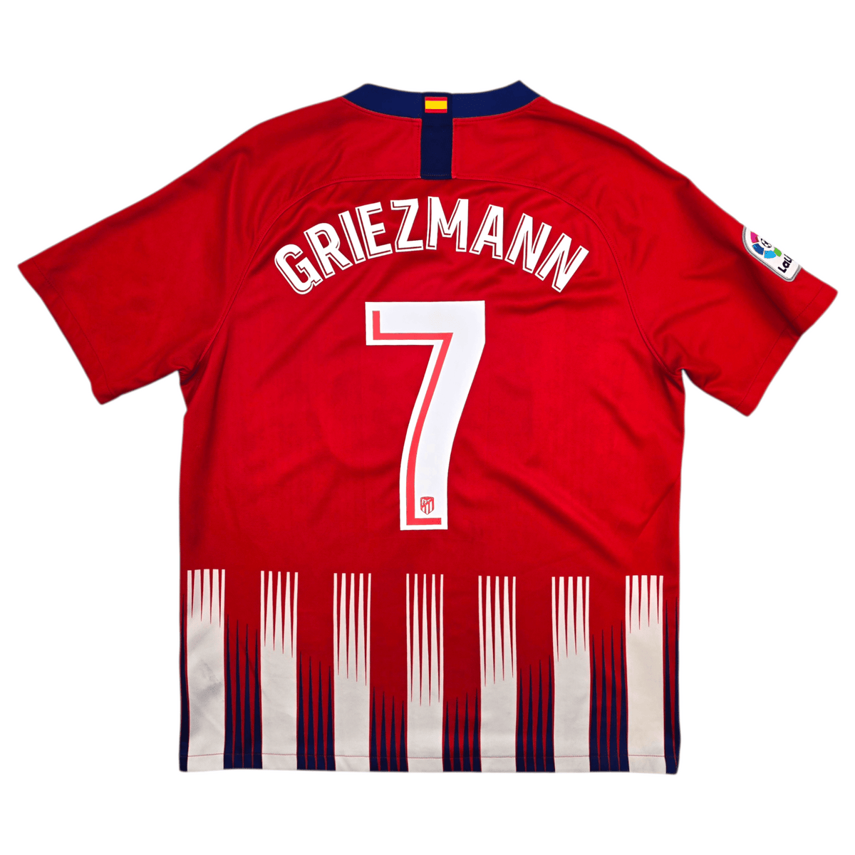 2018/19 Atletico Madrid Home Football Shirt (L) Nike 7 Griezmann - Football Finery - FF304045