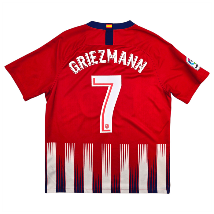 2018/19 Atletico Madrid Home Football Shirt (L) Nike 7 Griezmann - Football Finery - FF304045