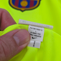 2018/19 Barcelona Away Football Shirt (L) Nike 10 Messi - Football Finery - FF301658