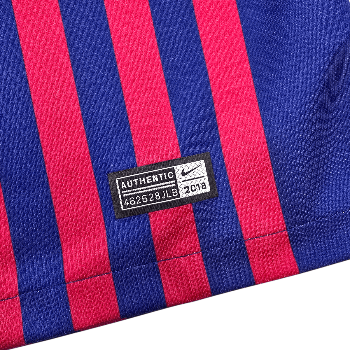 2018/19 Barcelona Home Football Shirt (S) Nike 10 Messi - Football Finery - FF304413