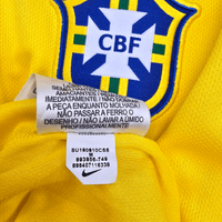2018/19 Brazil Home Football Shirt (M) Nike #11 Coutinho - Football Finery - FF300678