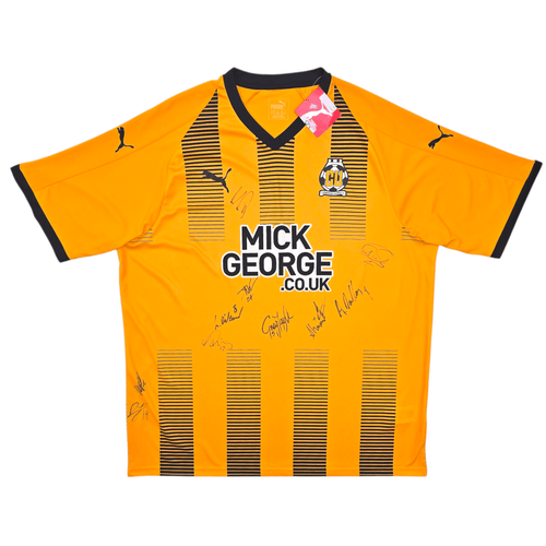 2018/19 Cambridge United Home Football Shirt (2XL) Puma (BNWTs) Squad Signed