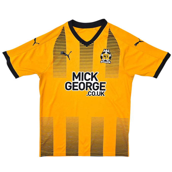 2018/19 Cambridge United Home Football Shirt (S) Puma - Football Finery - FF306259