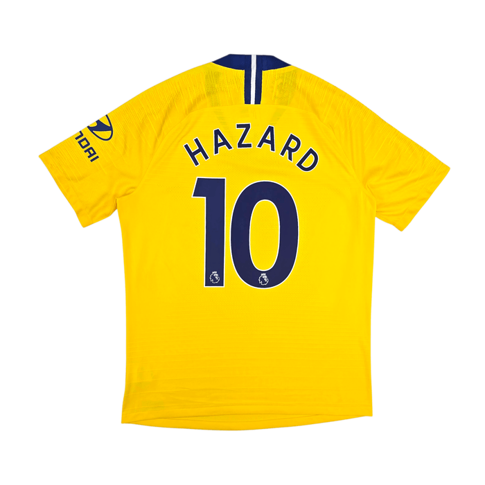 2018/19 Chelsea Away Football Shirt (L) Nike 10 Hazard (Player Version) - Football Finery - FF303334