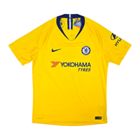 2018/19 Chelsea Away Football Shirt (L) Nike 10 Hazard (Player Version) - Football Finery - FF303334