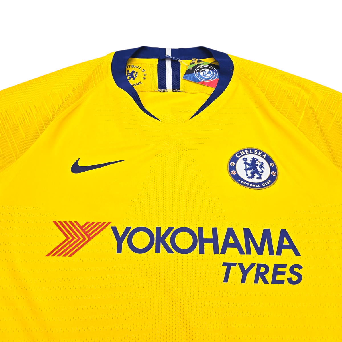 2018/19 Chelsea Away Football Shirt (L) Nike 10 Hazard (Player Version) - Football Finery - FF303334