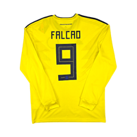2018/19 Colombia Home Football Shirt (M) Adidas 9 Falcao - Football Finery - FF302504