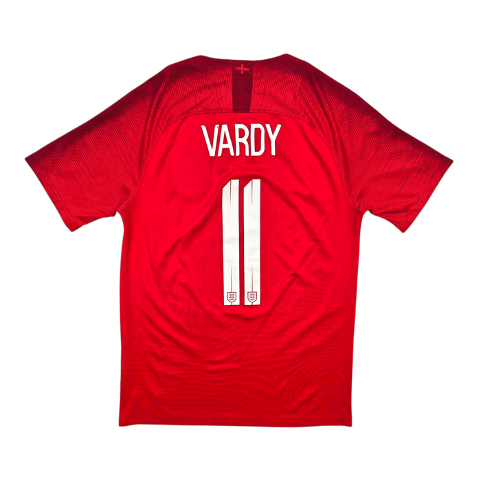2018/19 England Away Football Shirt (S) Nike 11 Vardy - Football Finery - FF303253