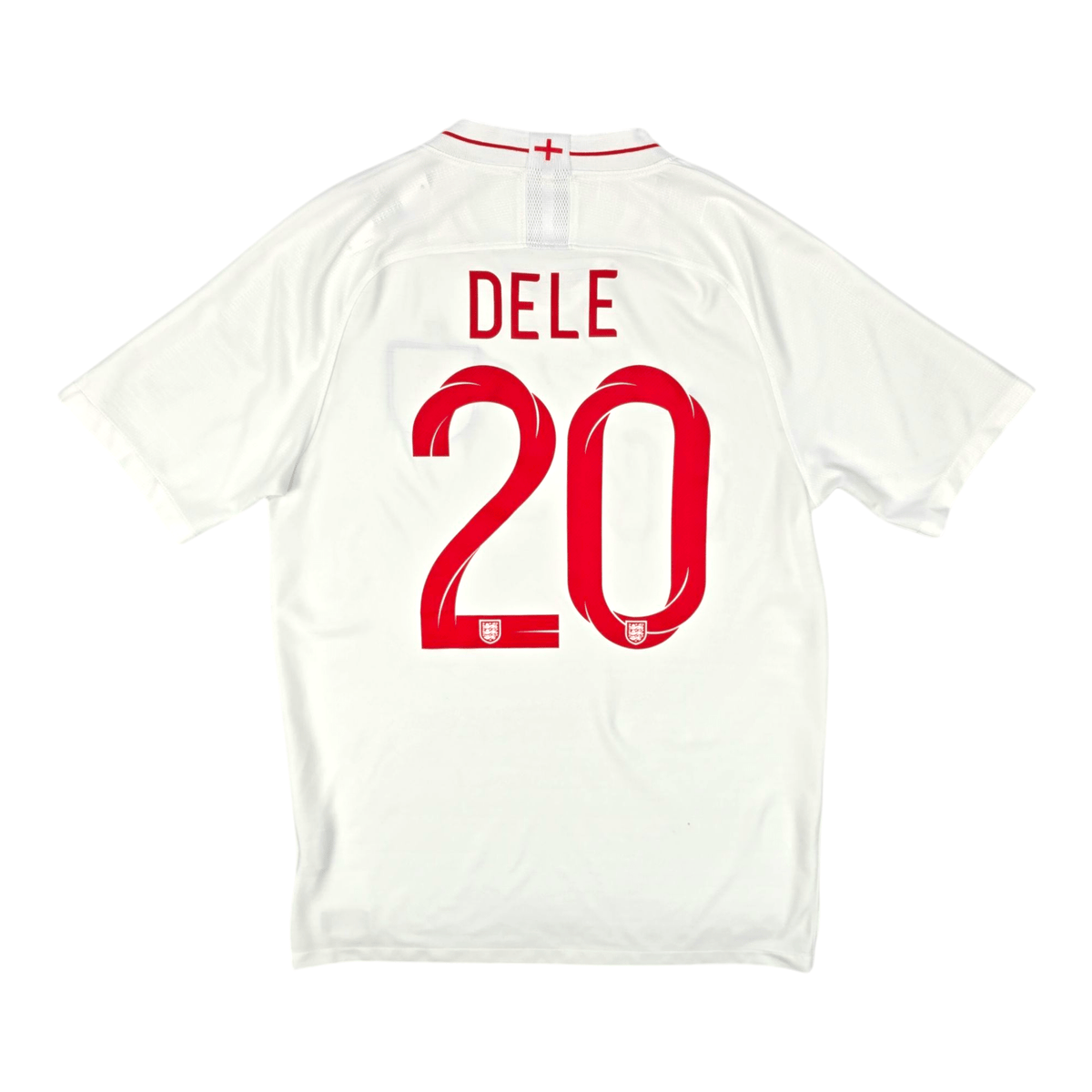2018/19 England Home Football Shirt (M) Nike #20 Dele - Football Finery - FF300252