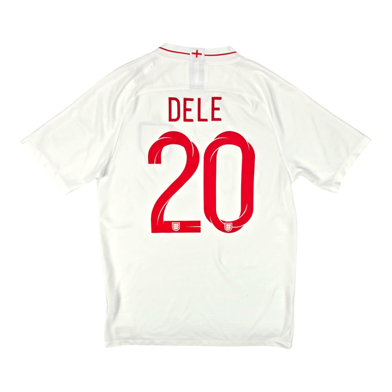 2018/19 England Home Football Shirt (M) Nike #20 Dele - Football Finery - FF300252