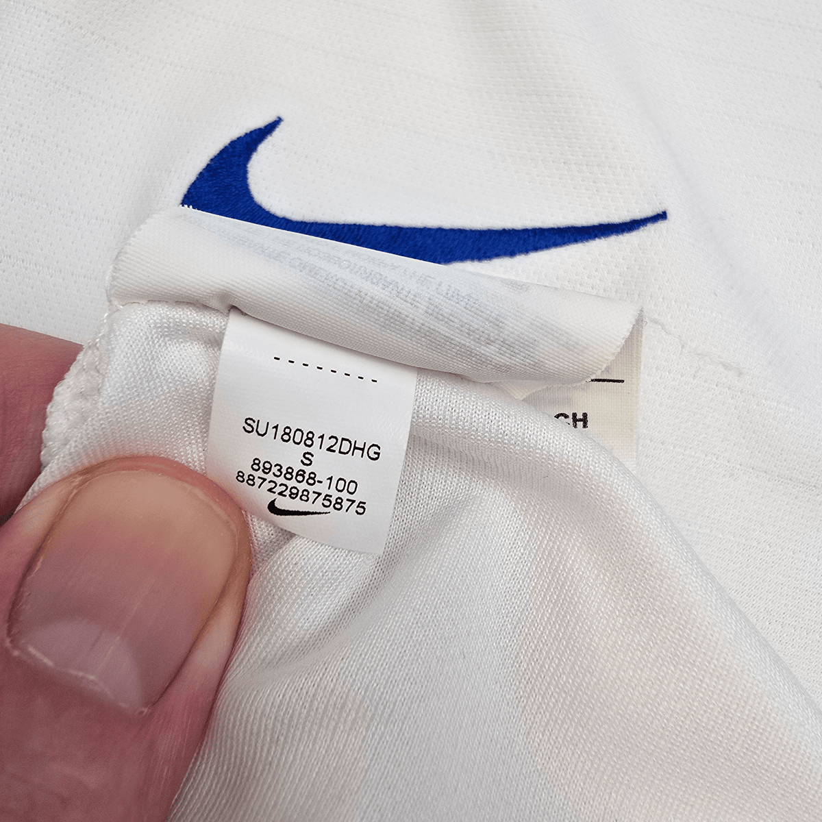 2018/19 England Home Football Shirt (S) Nike - Football Finery - FF303966