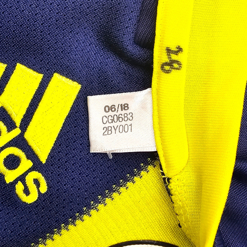 2018/19 Fenerbahce Home Football Shirt (S) Adidas - Football Finery - FF204356