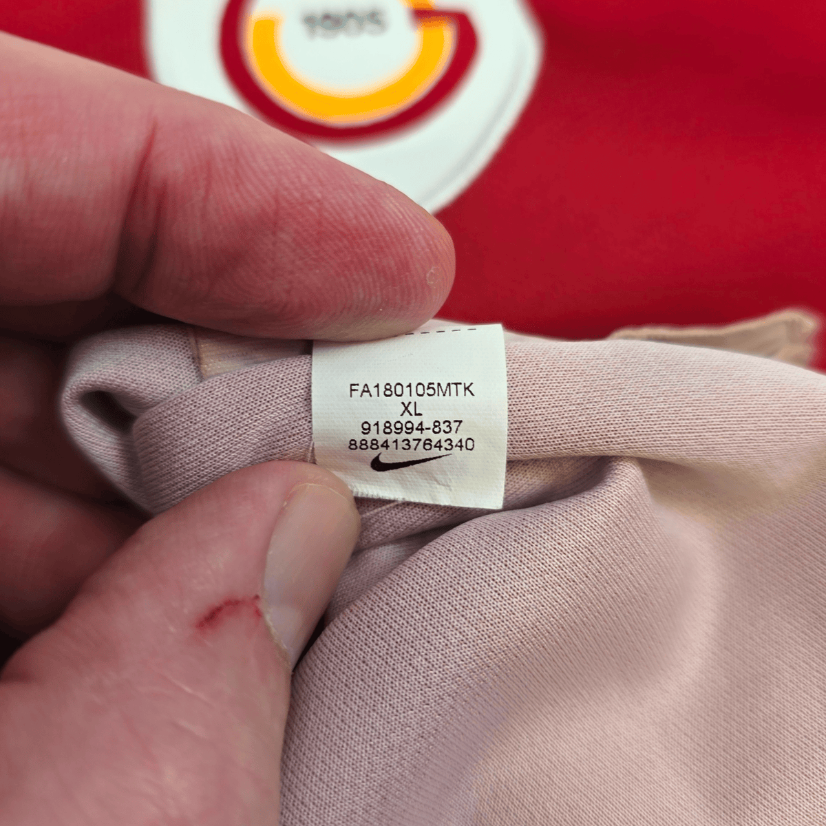 2018/19 Galatasaray Home Football Shirt (XL) Nike - Football Finery - FF304745