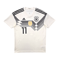 2018/19 Germany Home Football Shirt (M) Adidas 11 Reus - Football Finery - FF301816