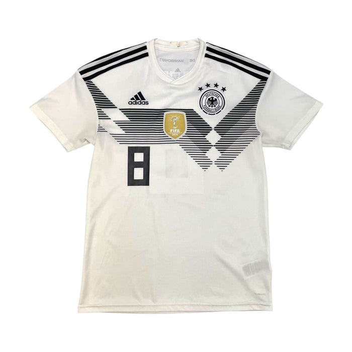2018/19 Germany Home Football Shirt (S) Adidas 8 Kroos - Football Finery - FF300945