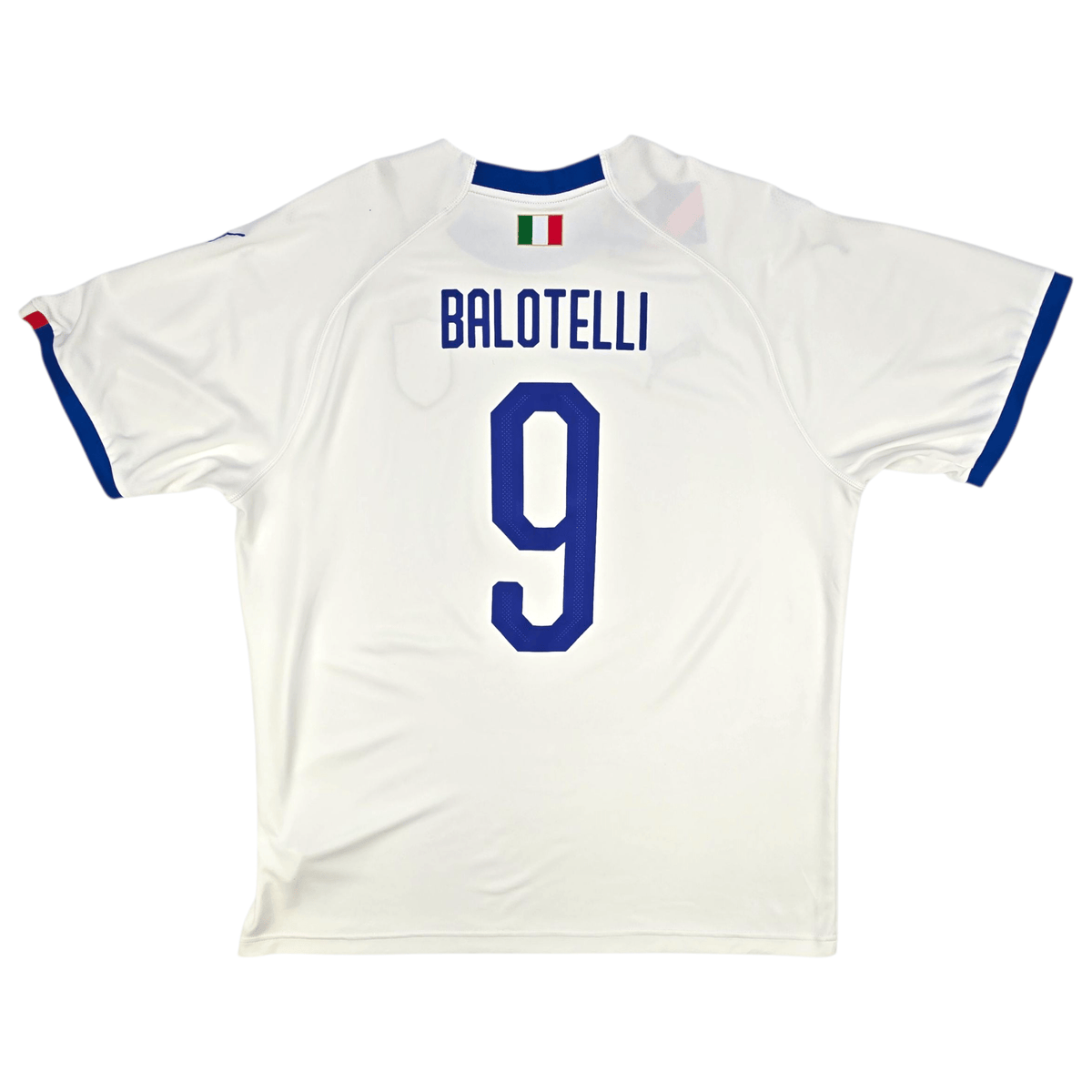 2018/19 Italy Away Football Shirt (XL) Puma 9 Balotelli - Football Finery - FF301688