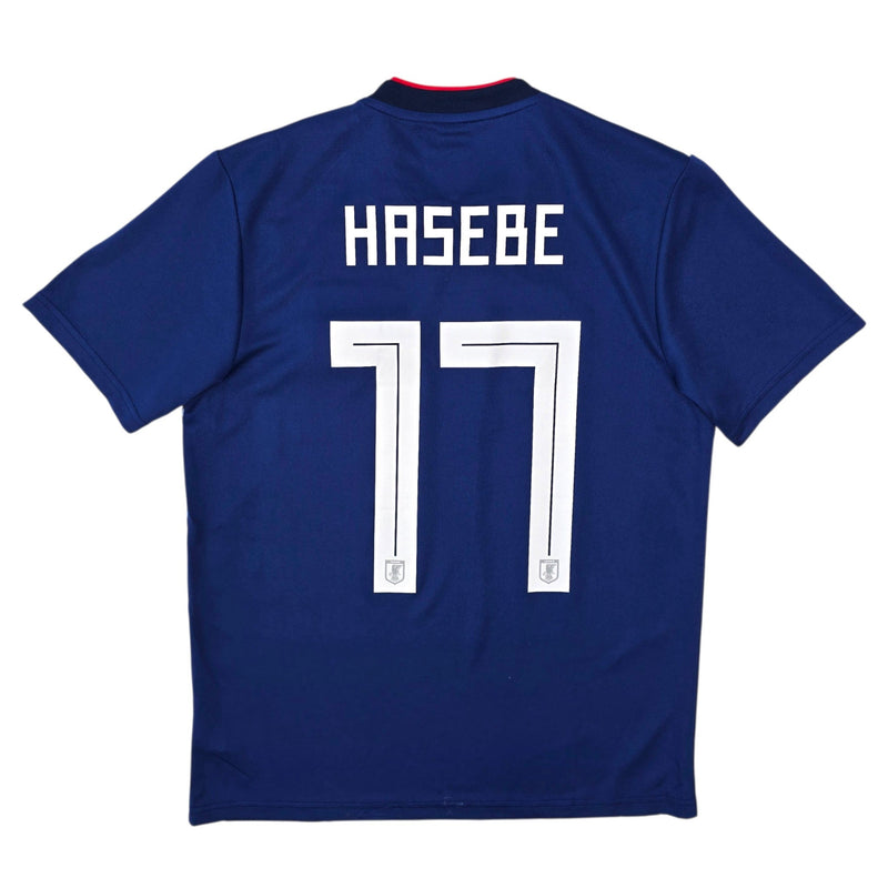 2018/19 Japan Home Football Shirt (S) Adidas 17 Hasebe - Football Finery - FF307434