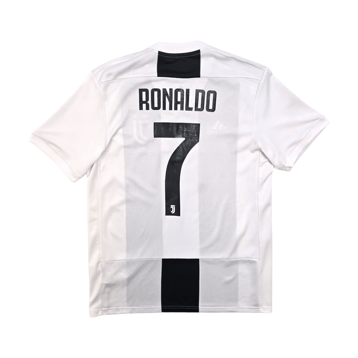 2018/19 Juventus Home Football Shirt (M) Adidas 7 Ronaldo - Football Finery - FF302964