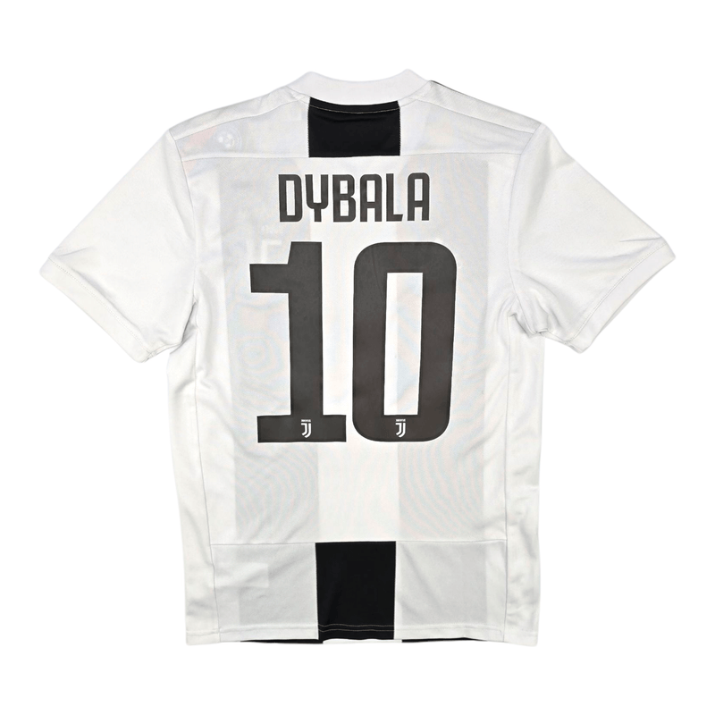 2018/19 Juventus Home Football Shirt (S) Nike 10 Dybala - Football Finery - FF300710