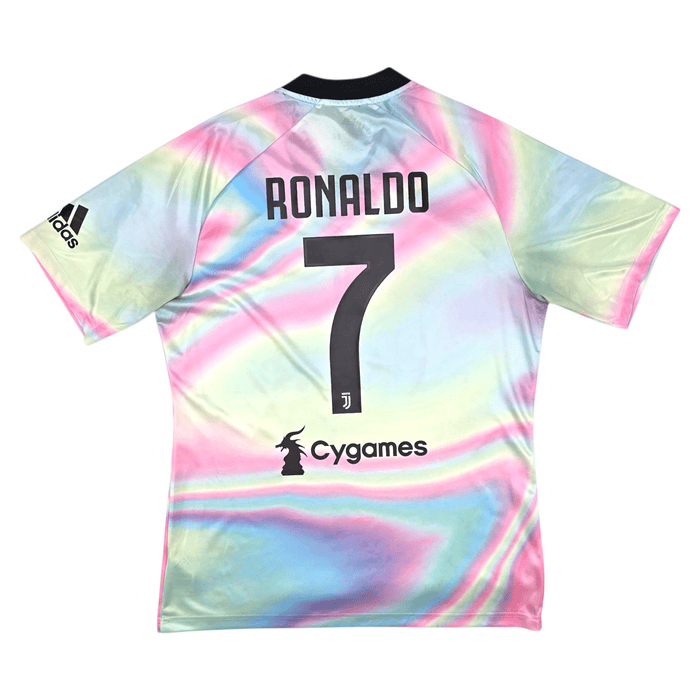 2018/19 Juventus Special Football Shirt (L) Adidas 7 Ronaldo (EA Sports) - Football Finery - FF302482
