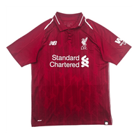 2018/19 Liverpool Home Football Shirt (M) New Balance 11 Salah - Football Finery - FF303988