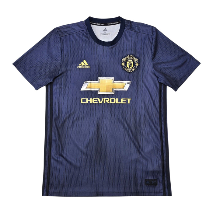 2018/19 Manchester United Third Football Shirt (M) Adidas #6 Pogba - Football Finery - FF306925