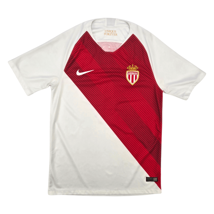 2018/19 Monaco Home Football Shirt (S) Nike 9 Falcao - Football Finery - FF300755