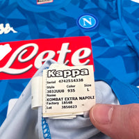 2018/19 Napoli Home Football Shirt (L) Kappa 24 Insigne - Football Finery - FF304071