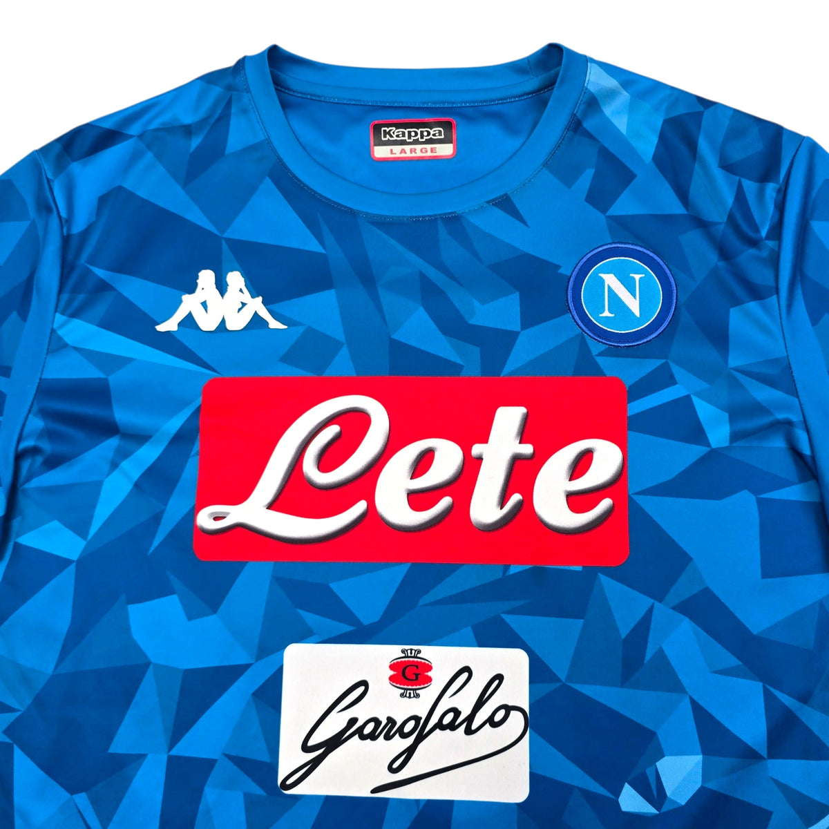 2018/19 Napoli Home Football Shirt (L) Kappa 24 Insigne - Football Finery - FF304071