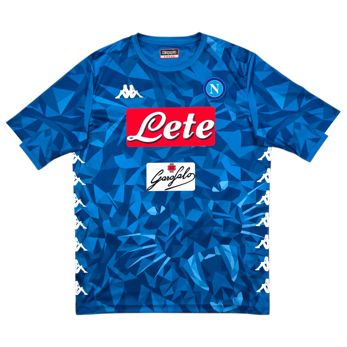 2018/19 Napoli Home Football Shirt (L) Kappa 24 Insigne - Football Finery - FF304071