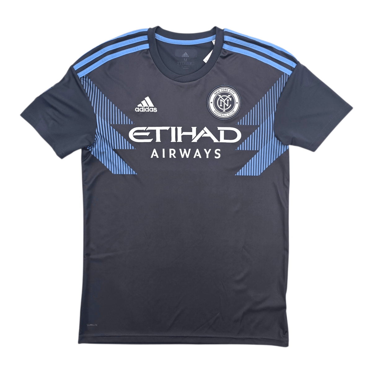 2018/19 New York City Away Football Shirt (M) Adidas - Football Finery - FF303248
