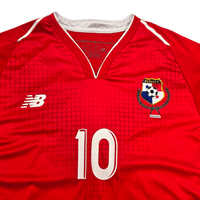 2018/19 Panama Home Football Shirt (XL) New Balance 10 I. Diaz - Football Finery - FF304219