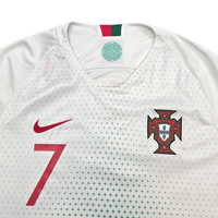 2018/19 Portugal Away Football Shirt (L) Nike 7 Ronaldo - Football Finery - FF302687