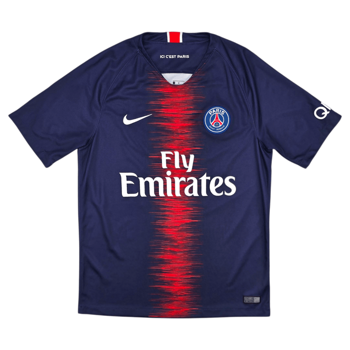 2018/19 PSG Home Football Shirt (M) Nike 10 Neymar Jr - Football Finery - FF301251