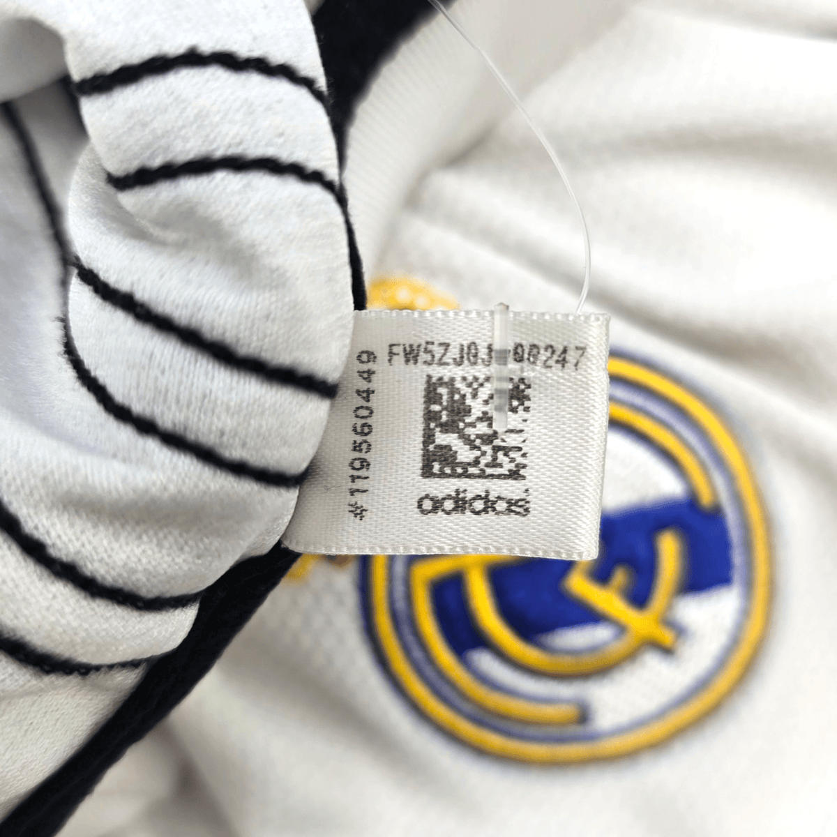 2018/19 Real Madrid Home Football Shirt (M) Adidas 11 Bale - Football Finery - FF301253