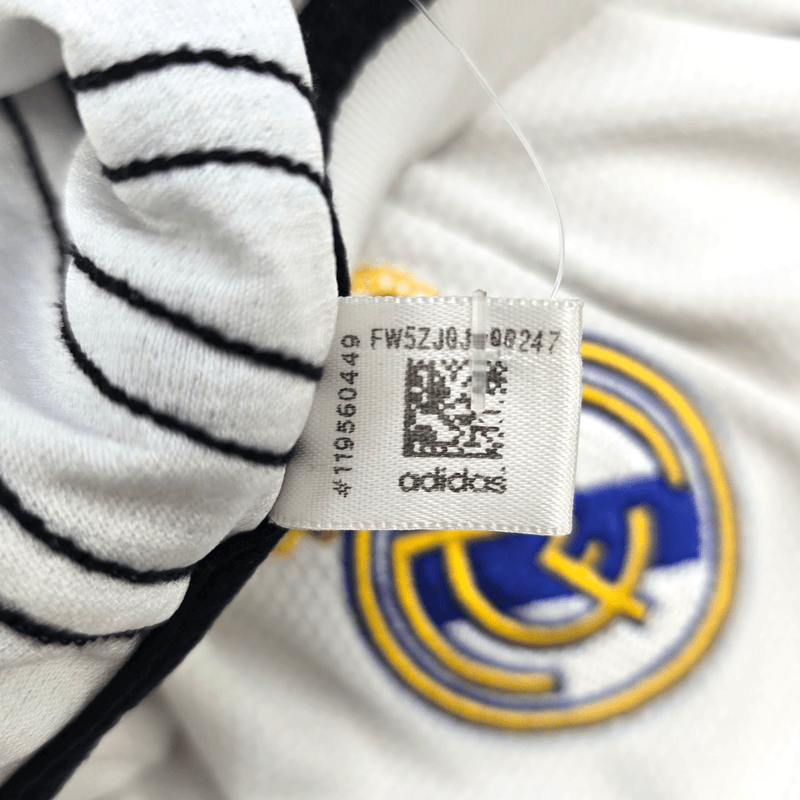 2018/19 Real Madrid Home Football Shirt (M) Adidas 11 Bale - Football Finery - FF301253