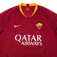 2018/19 Roma Home Football Shirt (L) Nike 16 De Rossi - Football Finery - FF304613